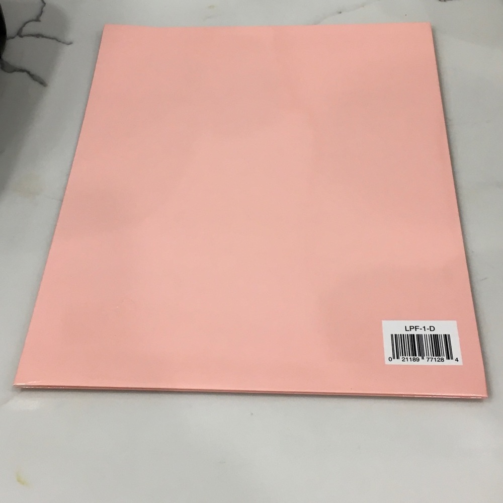 Heavy duty laminated folders 12 pcs